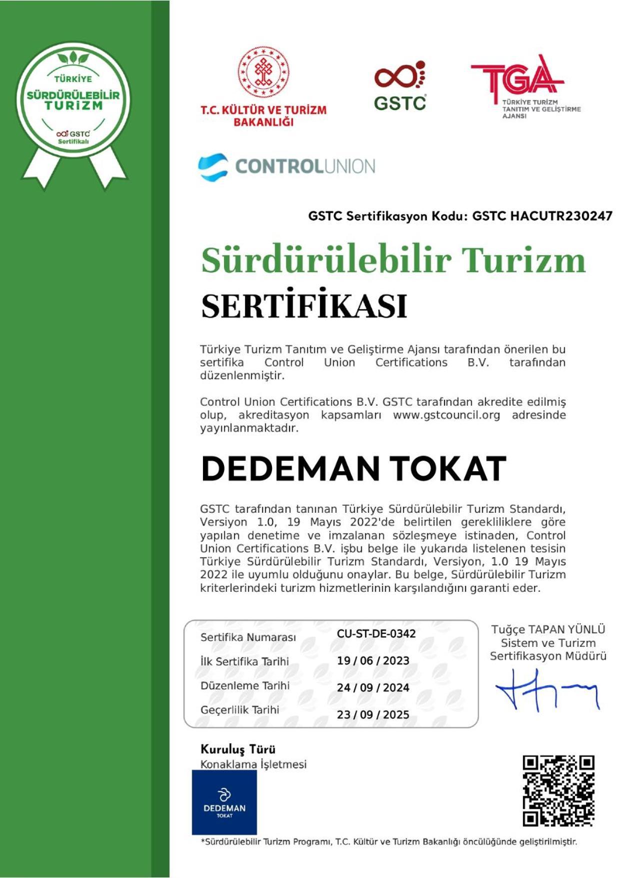 Dedeman Tokat Ξενοδοχείο Εξωτερικό φωτογραφία